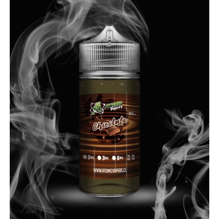 Liquido E-Liquid Atomice 100ml 3mg Chololate