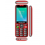 Telefono Senior 4G TegnoLab Dual Sim TL487 Red