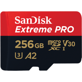 Tarjeta MicroSD Sandisk Extreme Pro 256GB V30