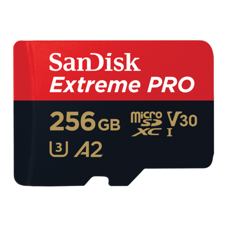 Tarjeta MicroSD Sandisk Extreme Pro 256GB V30