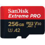 Tarjeta MicroSD Sandisk Extreme Pro 256GB V30