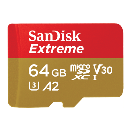 Tarjeta MicroSD Sandisk Extreme 64GB V30