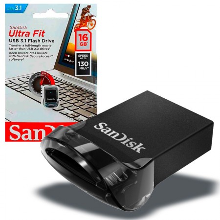 Pendrive Sandisk Ultra Fit USB 3.1 16GB