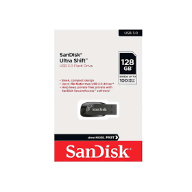 Pendrive Sandisk Ultra Shift USB 3.0 128GB