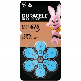 Pila Audífono Duracell N.º 675 Valor Por Unidad