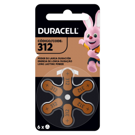 Pila Audífono Duracell N.º 312 Valor Por Unidad