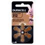 Pila Audífono Duracell N.º 312 Valor Por Unidad