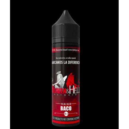 Liquido Vaper Heaven & Hell Baco 70 VG 60ml