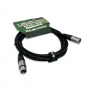 Cable de audio XLR macho hembra (extensión) de 3 m Ulink