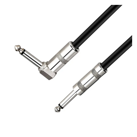 Cable de Audio Jack 6.3 a 6.3 macho en L mono 3m Ulink