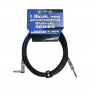 Cable de Audio Jack 6.3 a 6.3 macho en L mono 3m Ulink