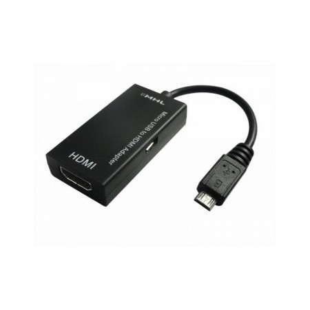 Adaptador Micro USB A HDTV (MHL-HDTV) 16CM