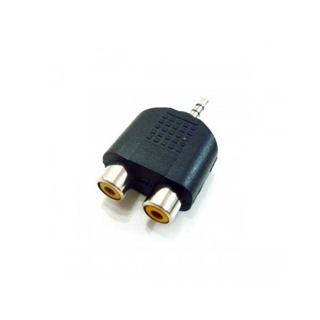 Adaptador Plug 3.5 a 2 RCA-H