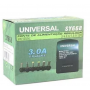 Adaptador Universal 3-12V 30W Mod. SY668 Con 6 Conectores