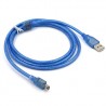 Cable USB 2.0 con Filtro a USB 5 Pin 1.8m