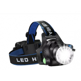 Linterna Led Frontal Tipo Minero Recargable