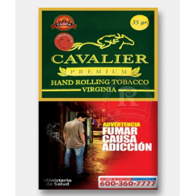 Tabaco Cavalier Caramelo 35grs