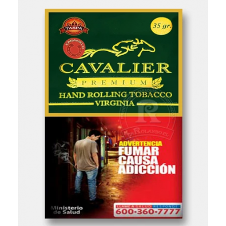 Tabaco Cavalier Caramelo 35grs