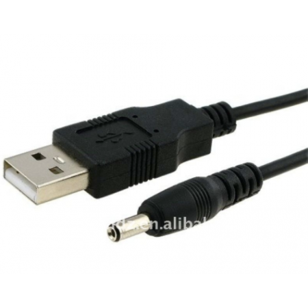 Cable USB-M a Conector DC 3.5 50cm