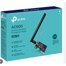 Tarjeta de Red PCI-Express Doble Banda TP-Link Archer T2E(US) AC600