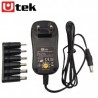 Adaptador universal 3/4.5/5/6/7.5/9/12V 2A y 7 conectores