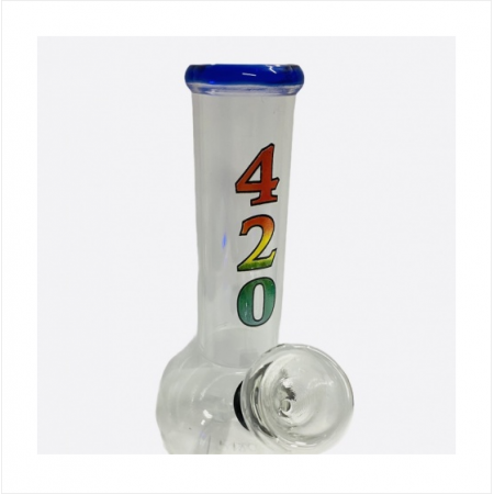 Mini Bong 420 Pyrex 14cm Cod. 60169