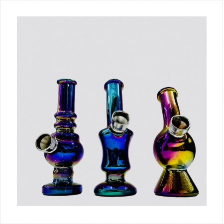 Mini Bong Acrilico Diseños 12cm. Aprox. Cod. 65745