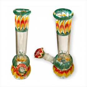 Bong Pyrex Diseños 27cm. Aprox. Cod. 65769