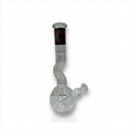 Bong Pyrex Diseños 32cm. Aprox. Cod. 65774