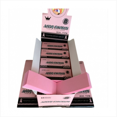 Filtros Tips de Carton Lady Hornet Pink