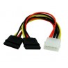 Cable Poder Molex a 2 Sata