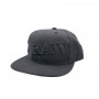 Jockey RAW Flat Snap Back Negro