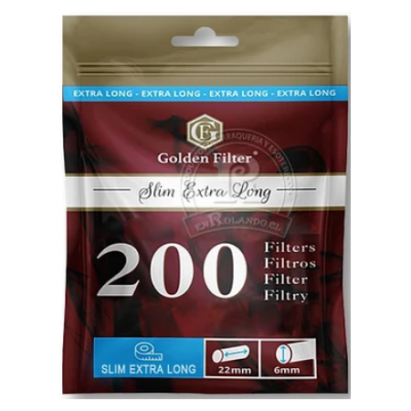 Filtros Golden Filter Slim Extra Long 6mm