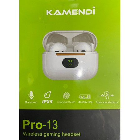 Audífonos Bluetooth Inalámbricos Kamendi Pro-13 5.0 Tws