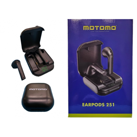 Audífonos Bluetooth Inalámbricos Motomo 251 V. 5.0