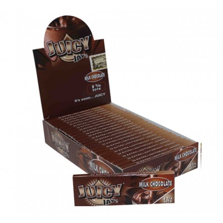 Papel Juicy Jais 1 1/4 Sabor Chocolate