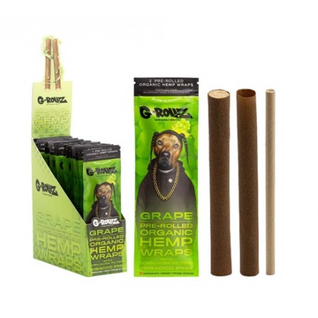 Blunt Hemp Wrap G-Rollz Preenrolados Grape (Uva)