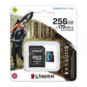 Tarjeta microSD Kingston 256GB Clase 10