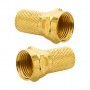 Conector Atornillable RG-59 Gold Macrotel MV-5284