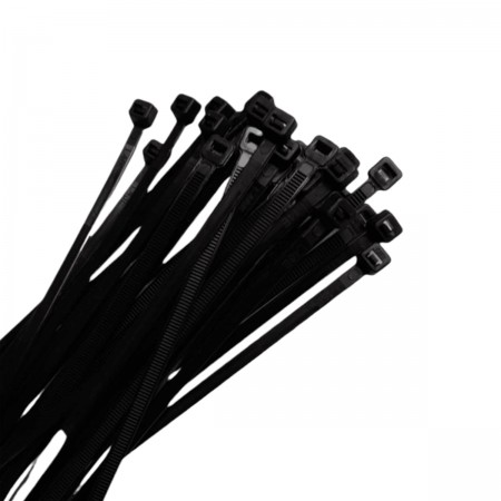 Amarra Cables Plasticas 250x3mm 25 Unid.  Negra Macrotel MP-2525