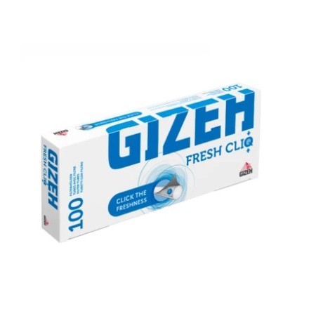 Tubos Gizeh Fresh Click 100 unid.