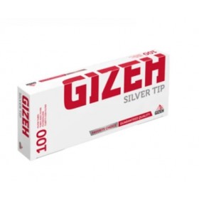 Tubos Gizeh Silver 100 unid.