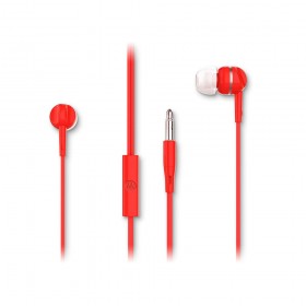 Audifonos Motorola Manos Libre Earbuds 105 Rojo