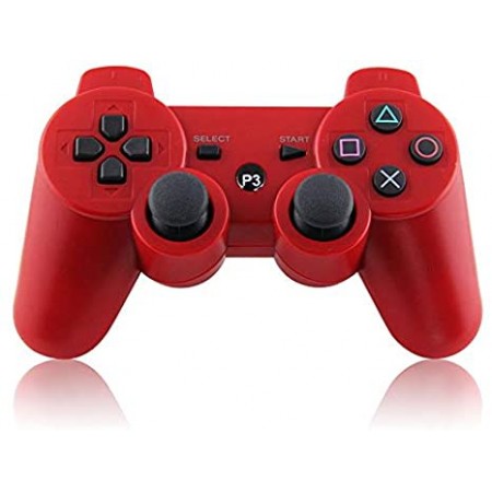 Joystick Inalambrico PlayStation 3 PS3 Dblue Rojo