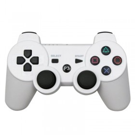 Joystick Inalambrico PlayStation 3 PS3 Dblue Blanco