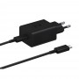 Cargador Celular Samsung 45W Usb C a Usb C Negro