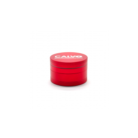 Moledor Metalico Calvo Glass Lite Red 63mm 4 Partes Cod. 67286