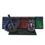 Kit Gamer 4 en 1 3DFX Ogmios Teclado Mouse Pad Audifonos