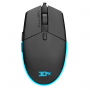 Mouse Gamer 3DFX RGB Allen 3200 DPI Negro