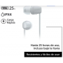 Audifonos Bluetooth Sony WI-C100 Blanco